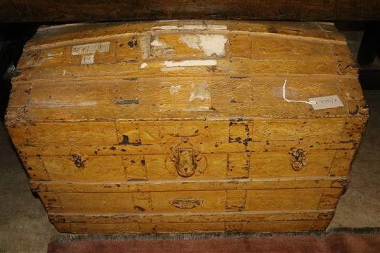 Victorian/Edwardian steamer trunk